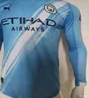 Camisola Manga Comprida Manchester City 2025-26 Principal Versão Jogador