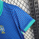 Conjunto Infantil Seleção Brasil 2024/25 - Alternativo