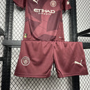 Conjunto Infantil Manchester City 2024/25 - Terceiro