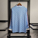 Camisola Retrô Manga Comprida Manchester United 1991-92 Alternativo