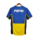 Camisola Boca Juniors Retrô 2002 Azul e Amarela