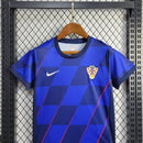 Conjunto Infantil Seleção Croácia 2024/25 - Alternativo