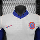 Camisola Manga Comprida Chelsea 2024-25 Alternativo Branca Versão Jogador