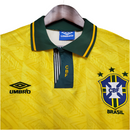 Camisola Seleção Brasileira Retrô 1991/1993 Amarela