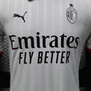 Camisola Ac Milan 2024-25 Alternativo Branca Versão Jogador