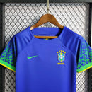 Conjunto Infantil Brasil 2022/23 - Alternativo Torcedor PRO