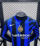 Camisola Manga Comprida Inter Milão 2024-25 Principal Versão Jogador