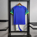Conjunto Infantil Brasil 2022/23 - Alternativo Torcedor PRO