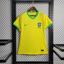 Camisola Feminina Seleção Brasil 2023/24 Principal "Mãe Natureza"