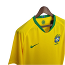 Camisola Seleção Brasileira Retrô 2008 Amarela