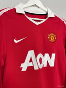 Camisola Retrô Manga Comprida Manchester United 2010-11 Principal ROONEY