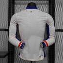 Camisola Manga Comprida Chelsea 2024-25 Alternativo Branca Versão Jogador