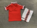 Conjunto Infantil Retrô Manchester United 1998-99 - Principal