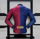 Camisola Manga Comprida FC Barcelona 2024-25 Principal Versão Jogador