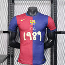 Camisola FC Barcelona 2025-26 Edição Especial 1989 Versão Jogador