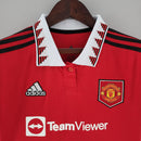 Camisola Feminina Manchester United 2022/23 Principal