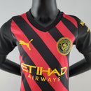 Conjunto Infantil Manchester City 2022/23 - Alternativo