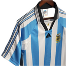 Camisola Seleção Argentina Retrô 1998 Azul e Branca