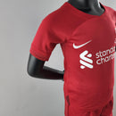 Conjunto Infantil Liverpool 2022/23 - Principal