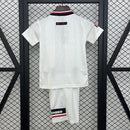 Conjunto Infantil Retrô Manchester United 1997-98 Alternativo