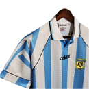 Camisola Seleção Argentina Retrô 1997-1998 Azul e Branca