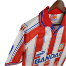 Camisola Atlético de Madrid Retrô 1996/1997 Branca e Vermelha