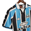 Camisola Grêmio Retrô 2000 Azul e Preta