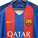 Camisola Barcelona Retrô 2016/2017 Azul e Vermelha
