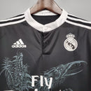 Camisola Manga Longa Real Madrid Terceiro 14/15 - Preto