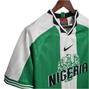 Camisola Nigéria Retrô 1996 Verde e Branca