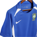 Camisola Seleção Brasileira Retrô 2002 Azul