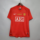 Camisola Manchester United Retrô 2007/08 Champions League Edition - Vermelha
