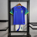 Conjunto Infantil Brasil 2022/23 - Alternativo Torcedor PRO