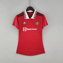 Camisola Feminina Manchester United 2022/23 Principal