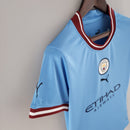 Camisola Feminina Manchester City 2022/23 Principal