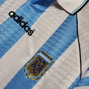 Camisola Seleção Argentina Retrô 1997-1998 Azul e Branca