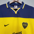 Camisola Boca Juniors Retrô 1999 Azul e Amarela