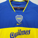 Camisola Boca Juniors Retrô 2001 Azul e Amarela