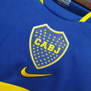 Camisola Boca Juniors Retrô 2001 Azul e Amarela