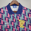 Camisola Escócia Retrô 1988/1989 Rosa