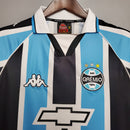Camisola Grêmio Retrô 2000 Azul e Preta