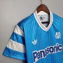 Camisola Marseille Retrô 1990 Azul