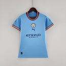 Camisola Feminina Manchester City 2022/23 Principal