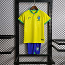 Conjunto Infantil Brasil 2022/23 - Principal Torcedor PRO