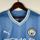 Camisola Feminina Manchester City 2023/24 Principal