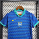 Conjunto Infantil Seleção Brasil 2024/25 - Alternativo
