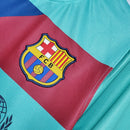 Camisola Barcelona Alternativo 10/11 - Azul e Grená
