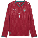 Camisola Manga Comprida Portugal Principal 26/27 - Mundial 2026 - Ronaldo 7