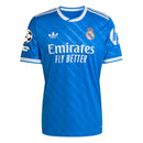 Camisola Real Madrid lll 2025/26 - Mbappé 10 com Patchs/ badge Champions League