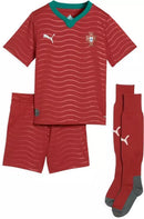 Kit de Criança - Principal Portugal 26/27 - Mundial 2026 Com Meias
